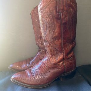 Dan Post lizard boots